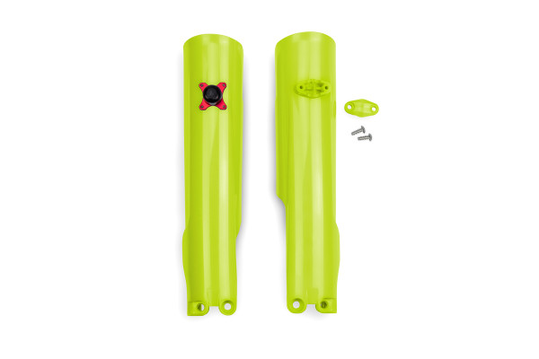 Fork Slider Protector + Quick Starter yellow for Gas Gas / Husqvarna / Ktm Fork Slider Protector + Quick Starter yellow for Gas Gas / Husqvarna / Ktm